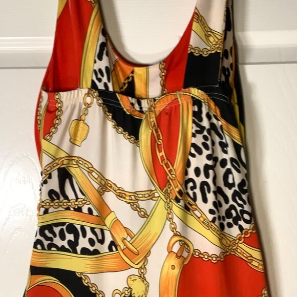 iB Diffusion Chain Animal Print Maxi Dress - Picture 5 of 11